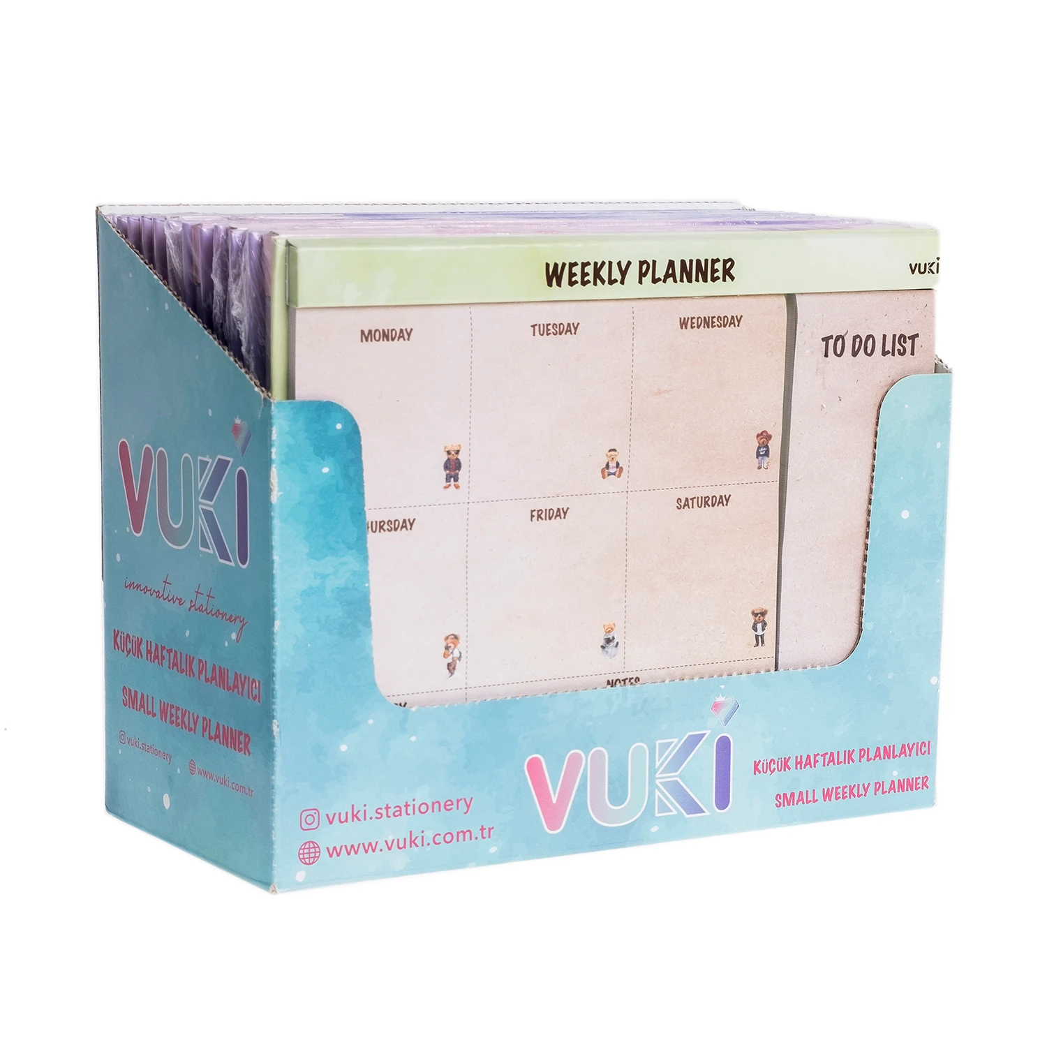 VUKİ - HAFTALIK PLANLAYICI ORTA (AYI)-1/S