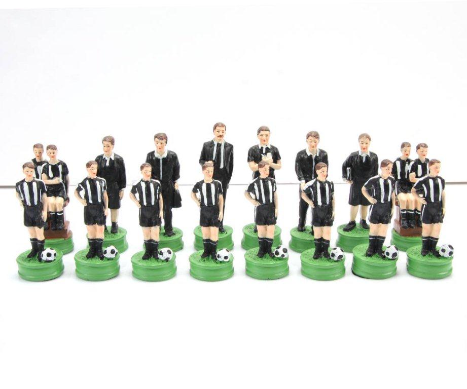 BY.FUTBOL-1-(SİYAH & BEYAZ)-SATRANÇ SETİ