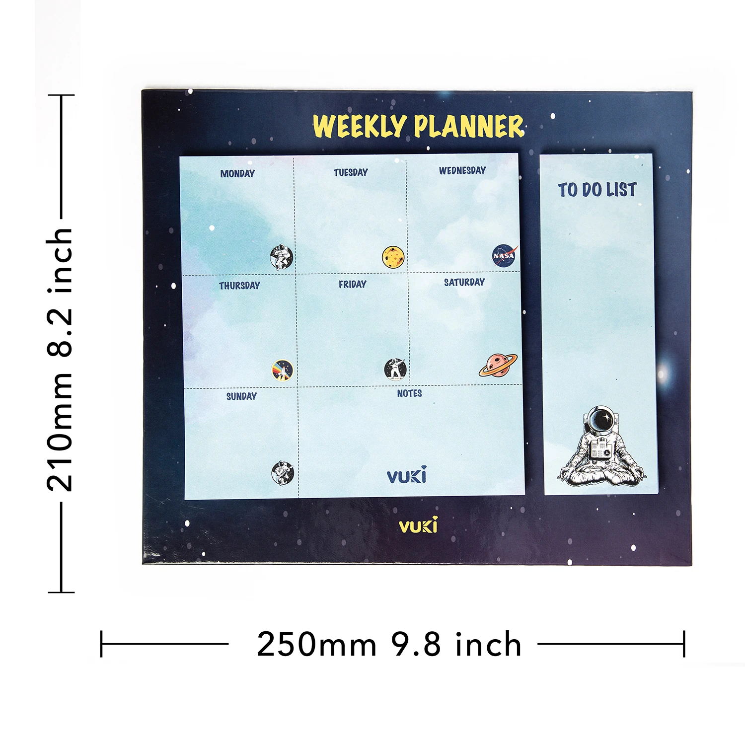 VUKİ - HAFTALIK PLANLAYICI BÜYÜK (ASTRONOT)-1/S