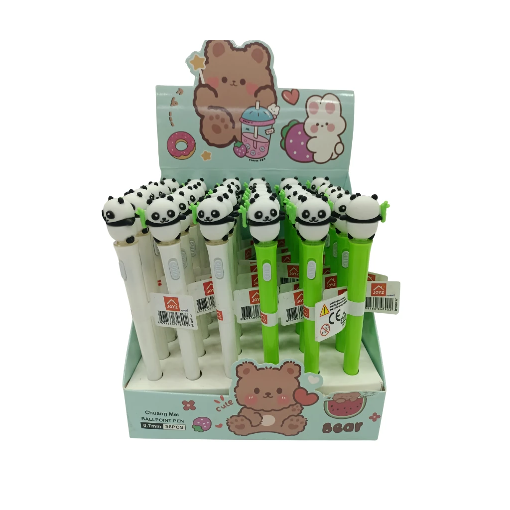 JOYZ - IŞIKLI JEL TÜKENMEZ KALEM (PANDA)-2/S