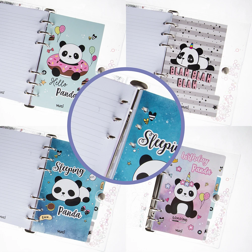 VUKİ - 6'LI MEKANİZM. SULU DEFTER (PANDA)-4/S