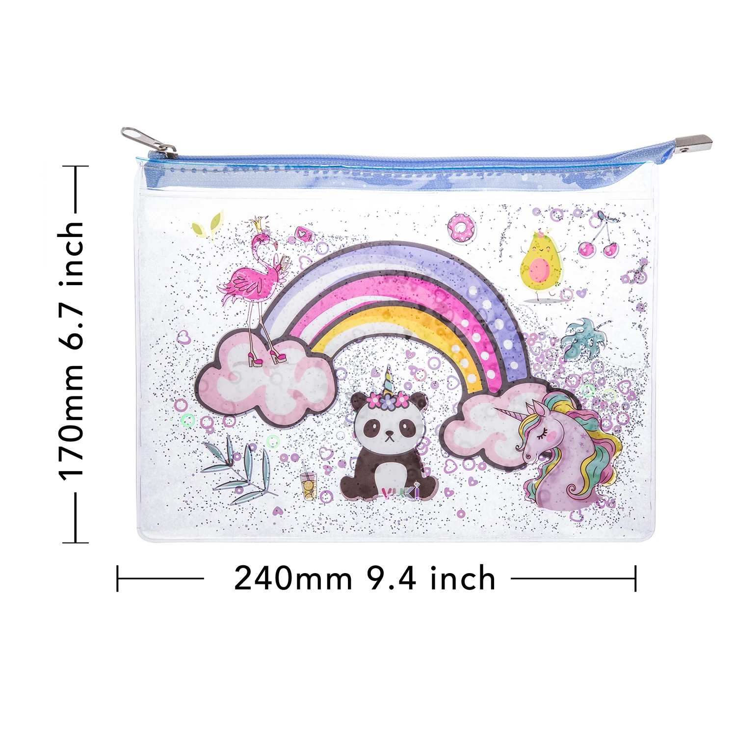 VUKİ - SULU FERM. ŞEFFAF DOSYA (A5) (MIX)-1/S