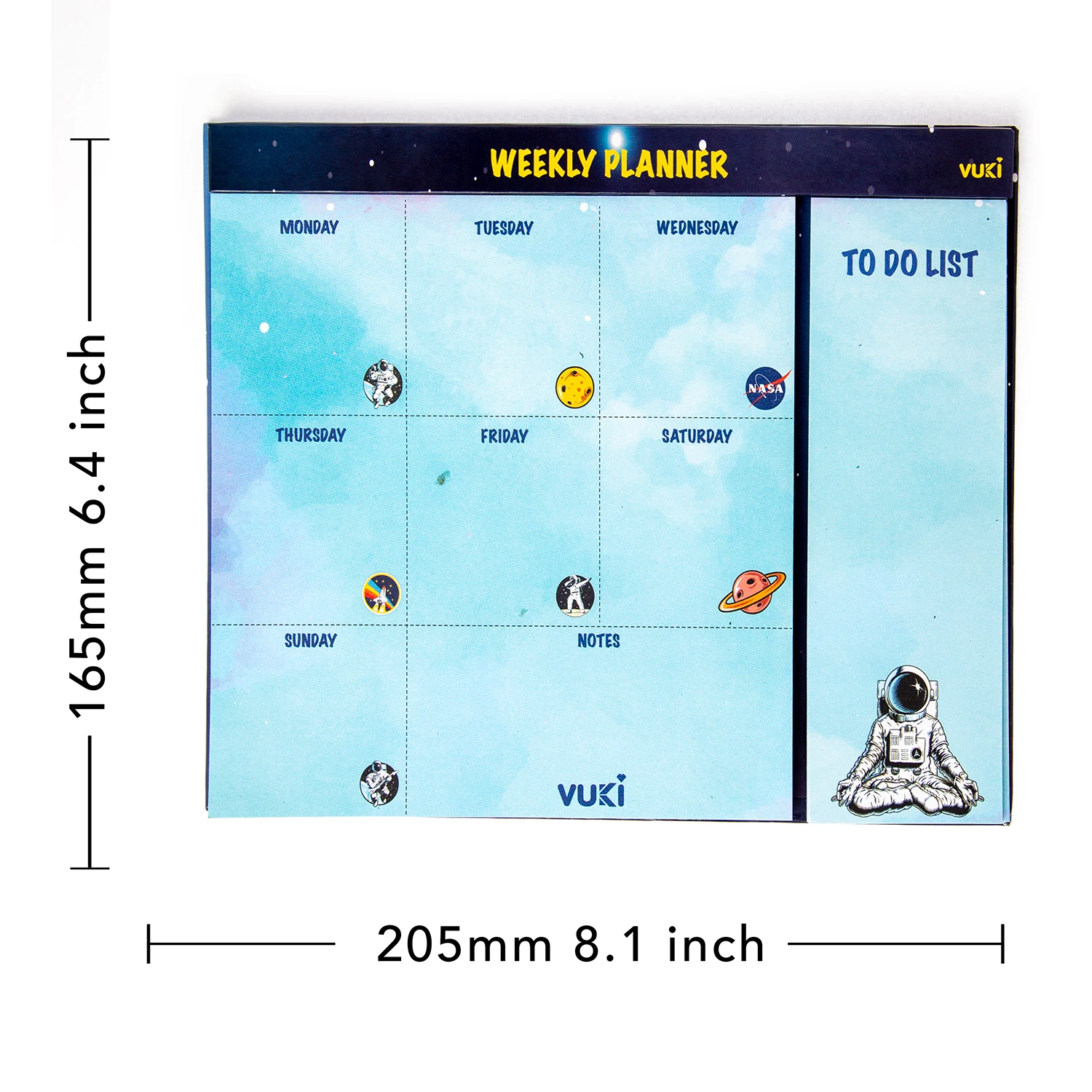 VUKİ - HAFTALIK PLANLAYICI ORTA (ASTRONOT)-1/S