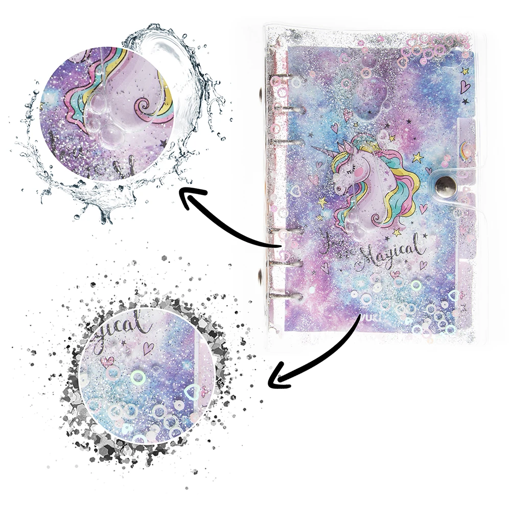 VUKİ - 6'LI MEKANİZM. SULU DEFTER (UNICORN)-4/S