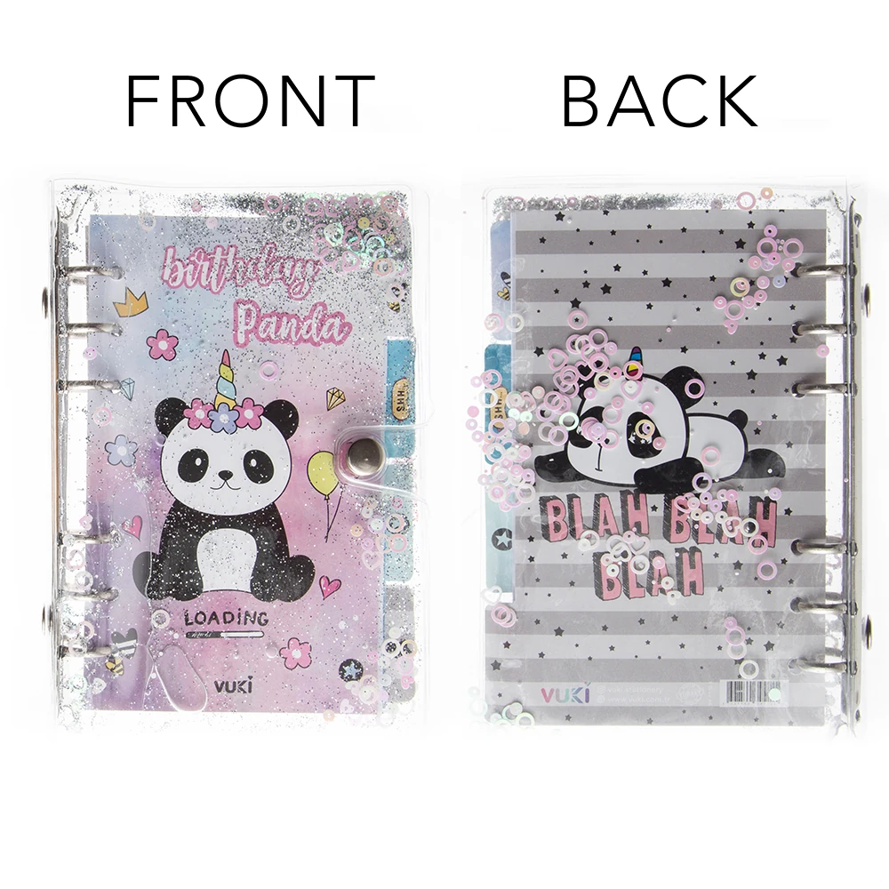 VUKİ - 6'LI MEKANİZM. SULU DEFTER (PANDA)-4/S