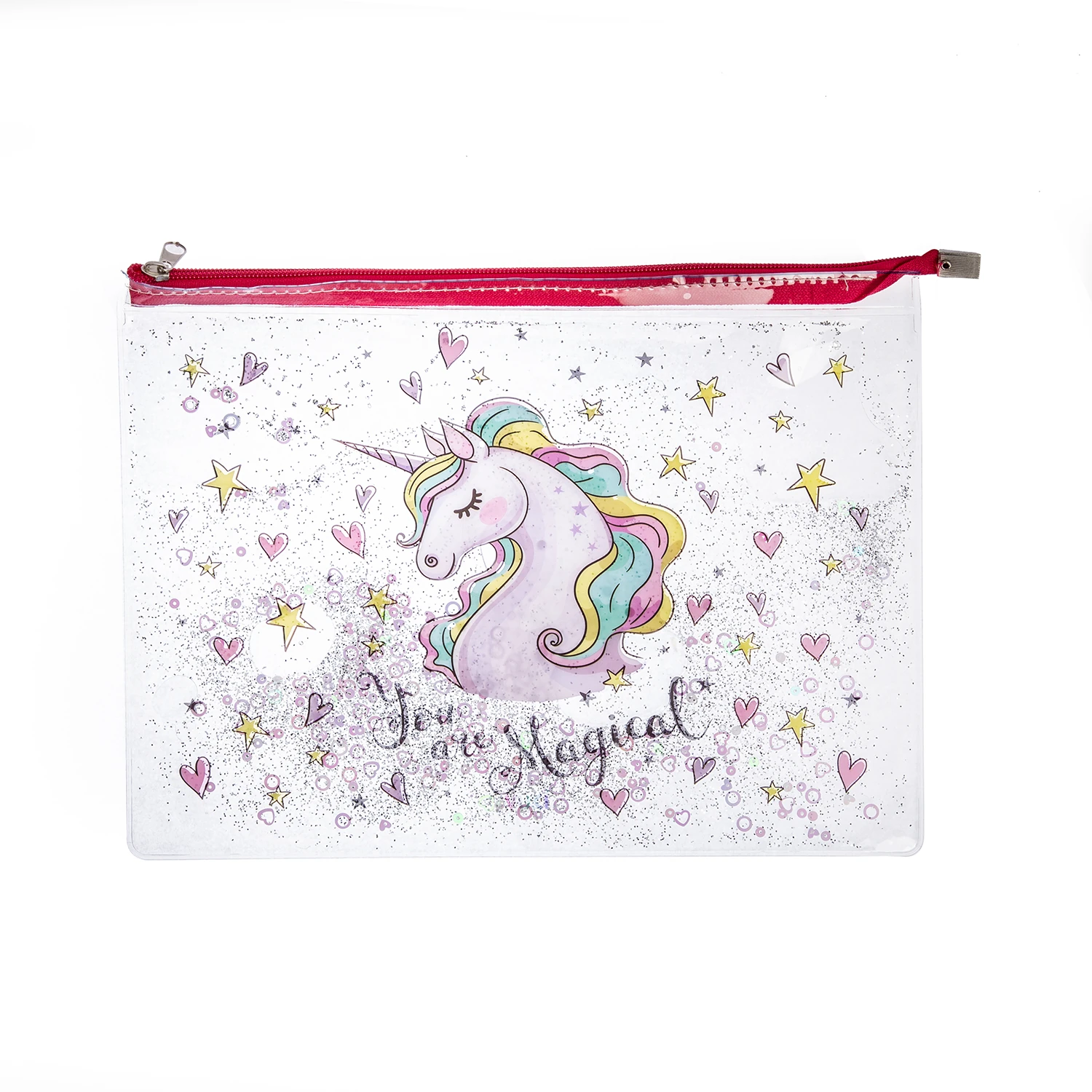 VUKİ - SULU FERM. ŞEFFAF DOSYA (A4) (UNICORN)-1/S