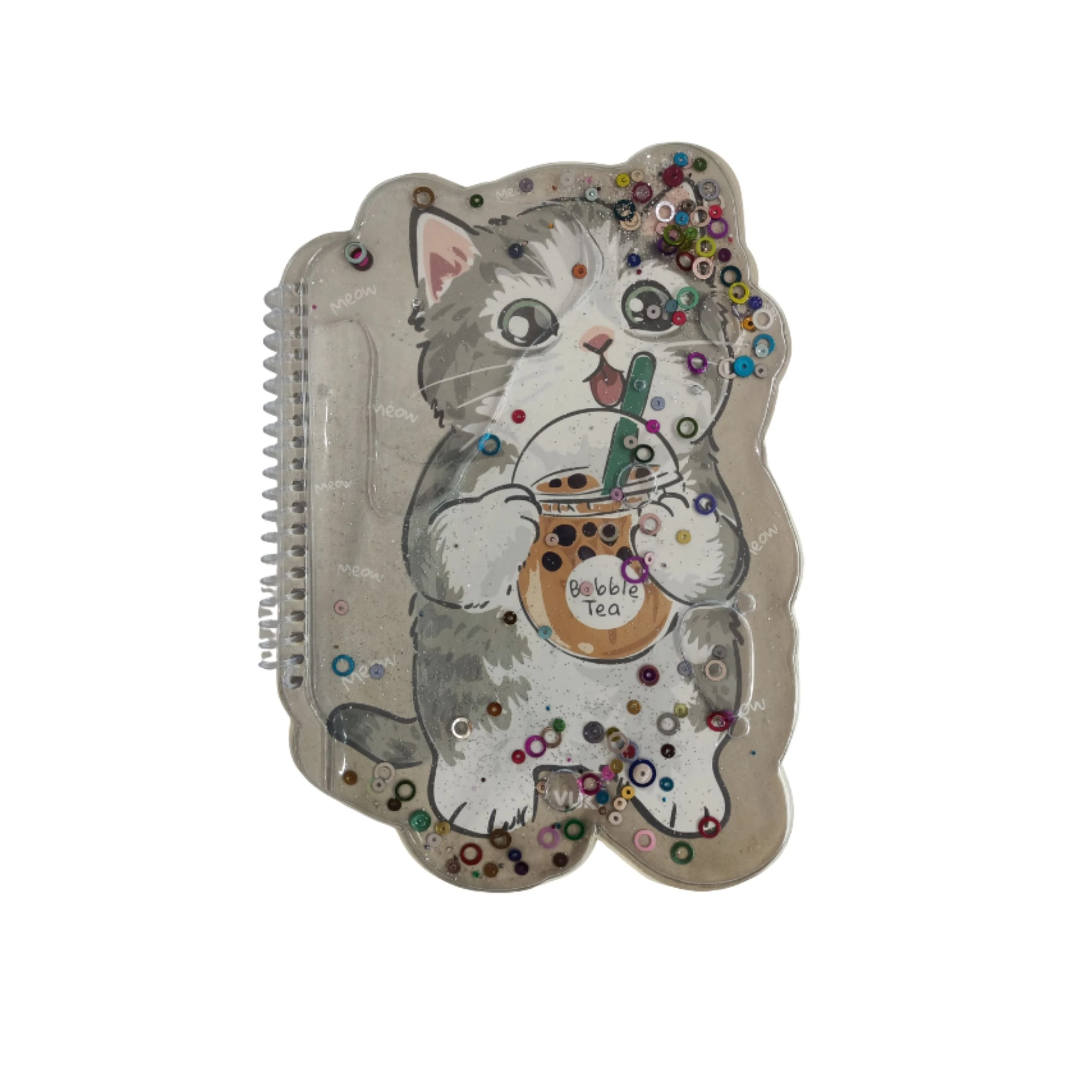 VUKİ - ŞEKİLLİ SULU DEFTER A5 (KEDİ)-2/S