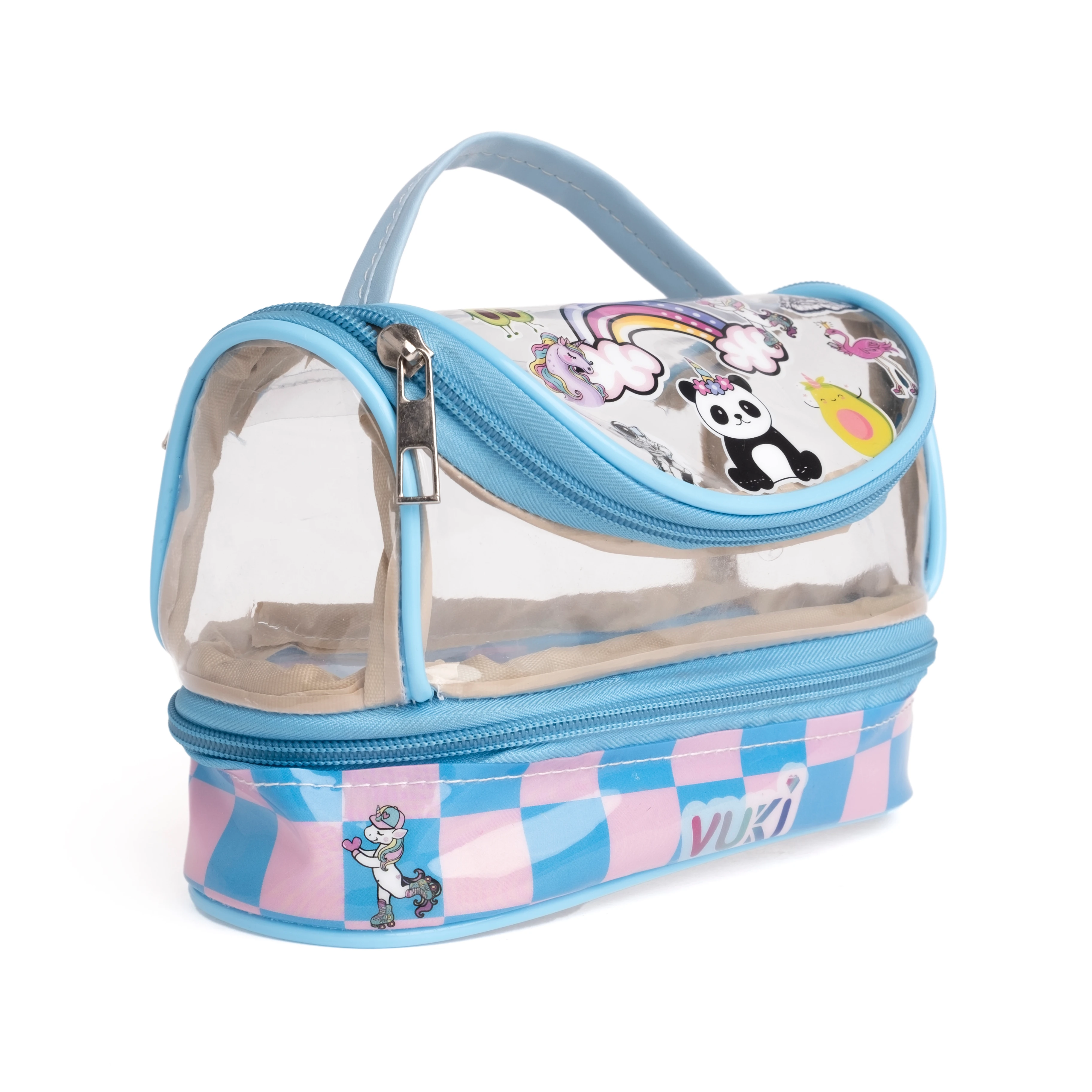 VUKİ - DESENLİ MEGA BOY KALEM ÇANTASI (MIX)-1/S