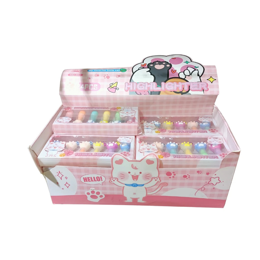 JOYZ - 6'LI FOSFORLU KALEM SETİ (PATİ)-1/S