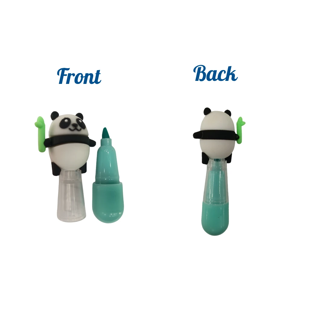 JOYZ - 6'LI FOSFORLU KALEM SETİ (PANDA)-1/S