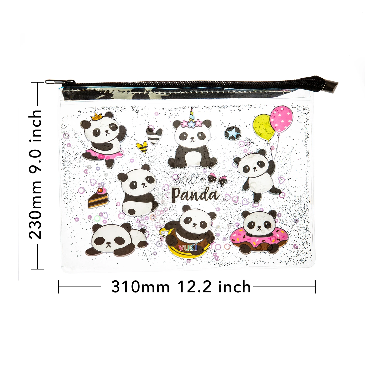 VUKİ - SULU FERM. ŞEFFAF DOSYA (A4) (PANDA)-1/S