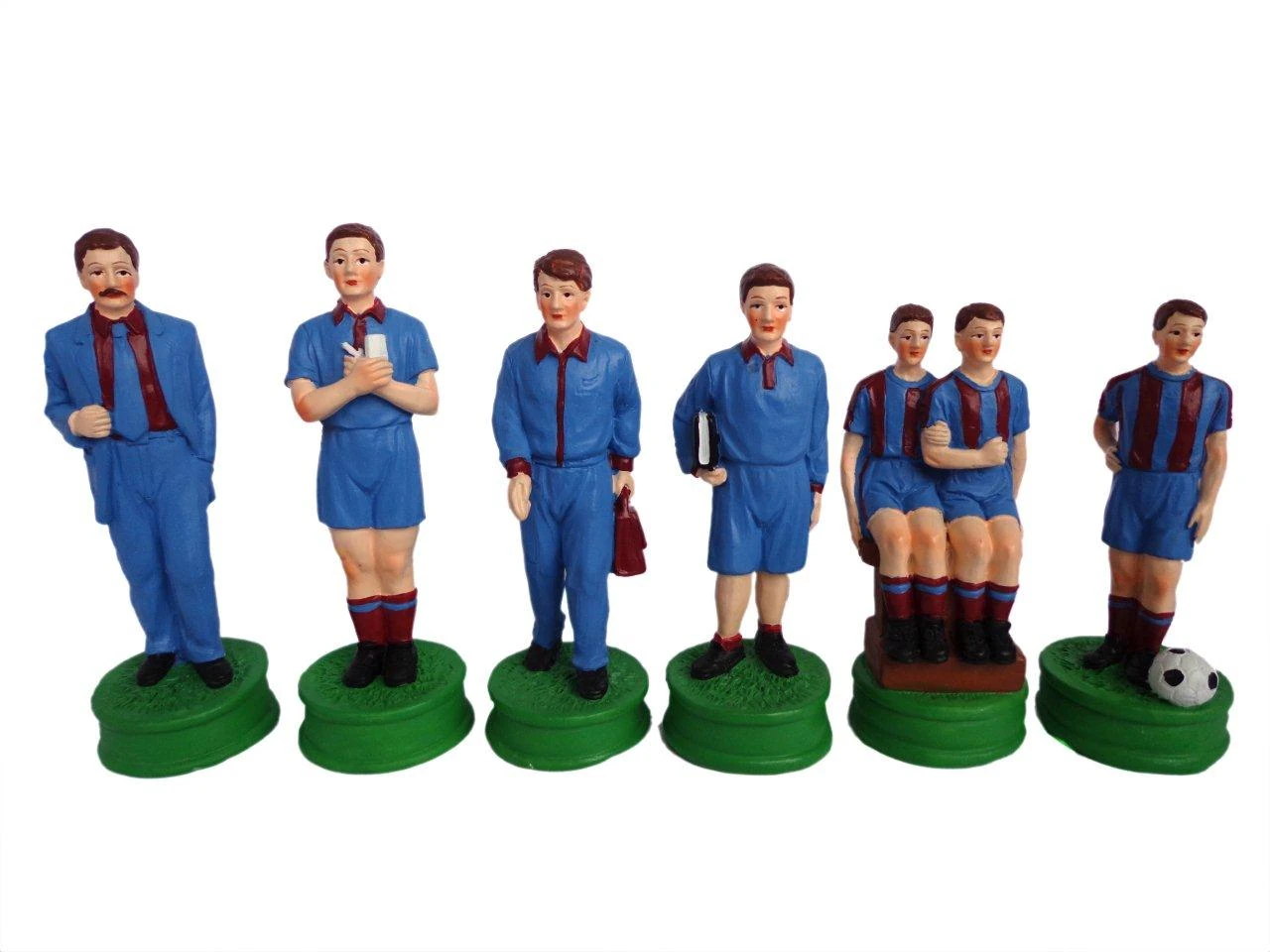 FUTBOL-8-(MAVİ & BORDO)-SATRANÇ SETİ