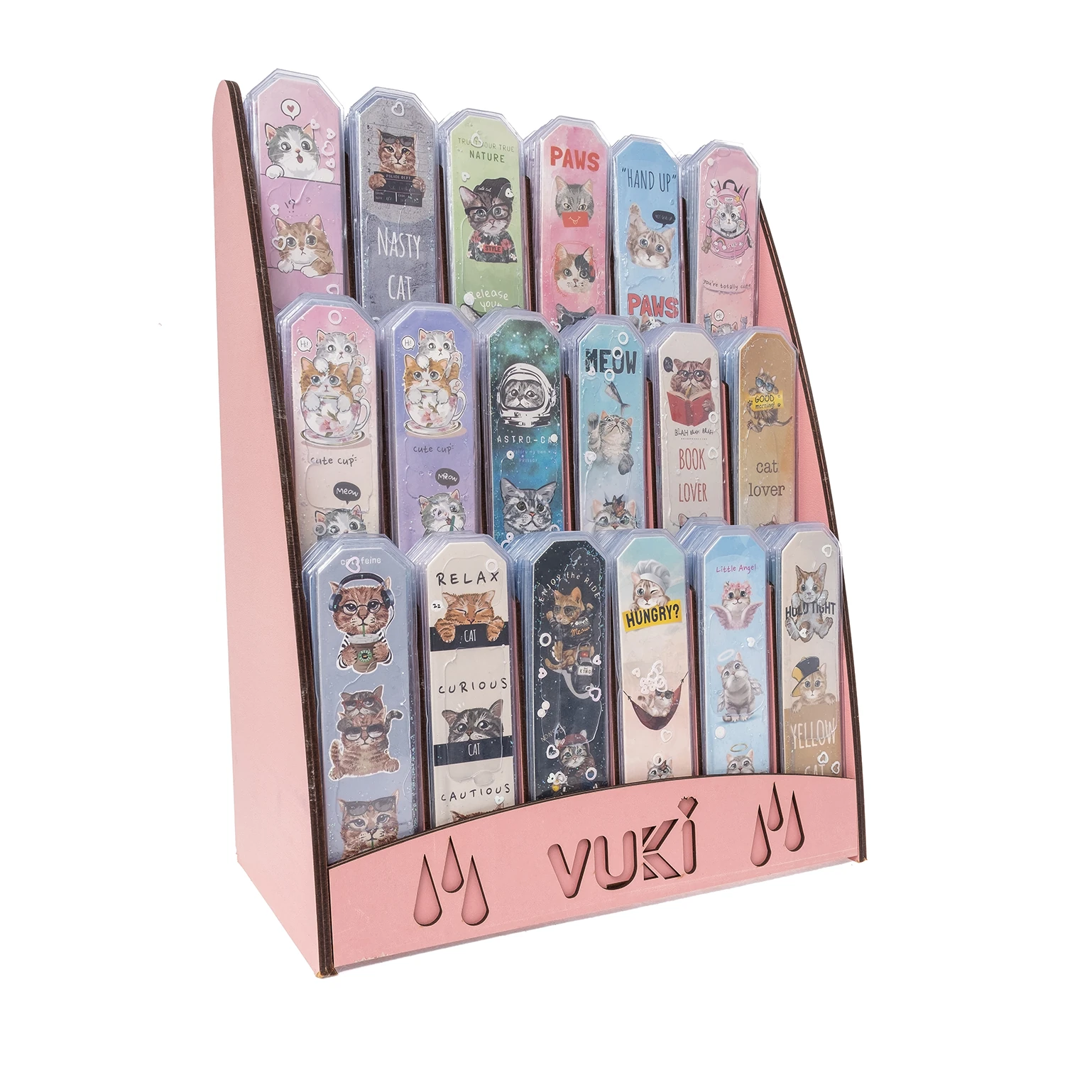 VUKİ - SULU KİTAP AYRACI (KEDİ)-18/S