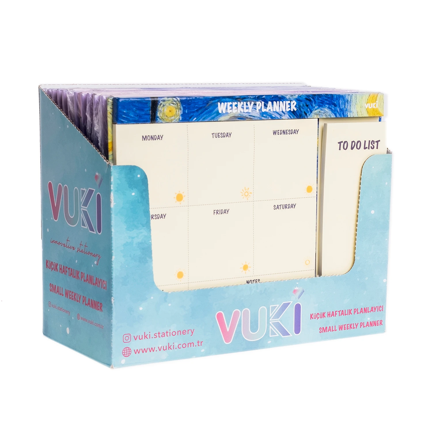 VUKİ - HAFTALIK PLANLAYICI ORTA (VAN GOGH)-1/S
