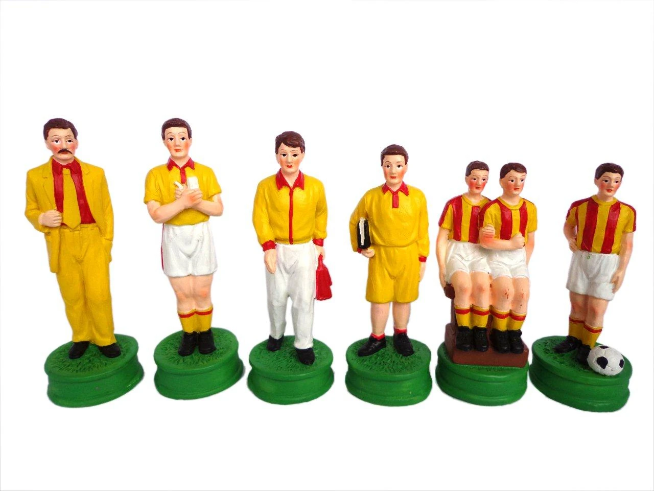 FUTBOL-6-(KIRMIZI & SARI)-SATRANÇ SETİ