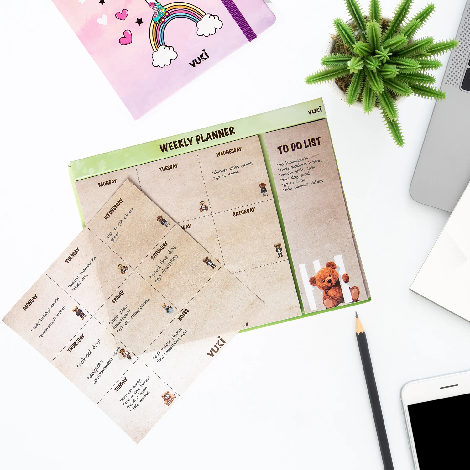 VUKİ - HAFTALIK PLANLAYICI ORTA (AYI)-1/S