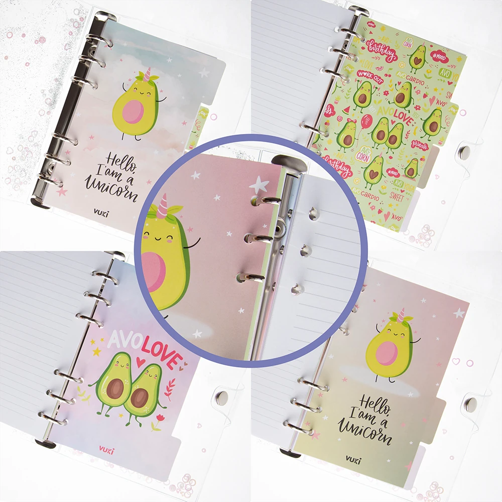 VUKİ - 6'LI MEKANİZM. SULU DEFTER (AVOKADO)-4/S