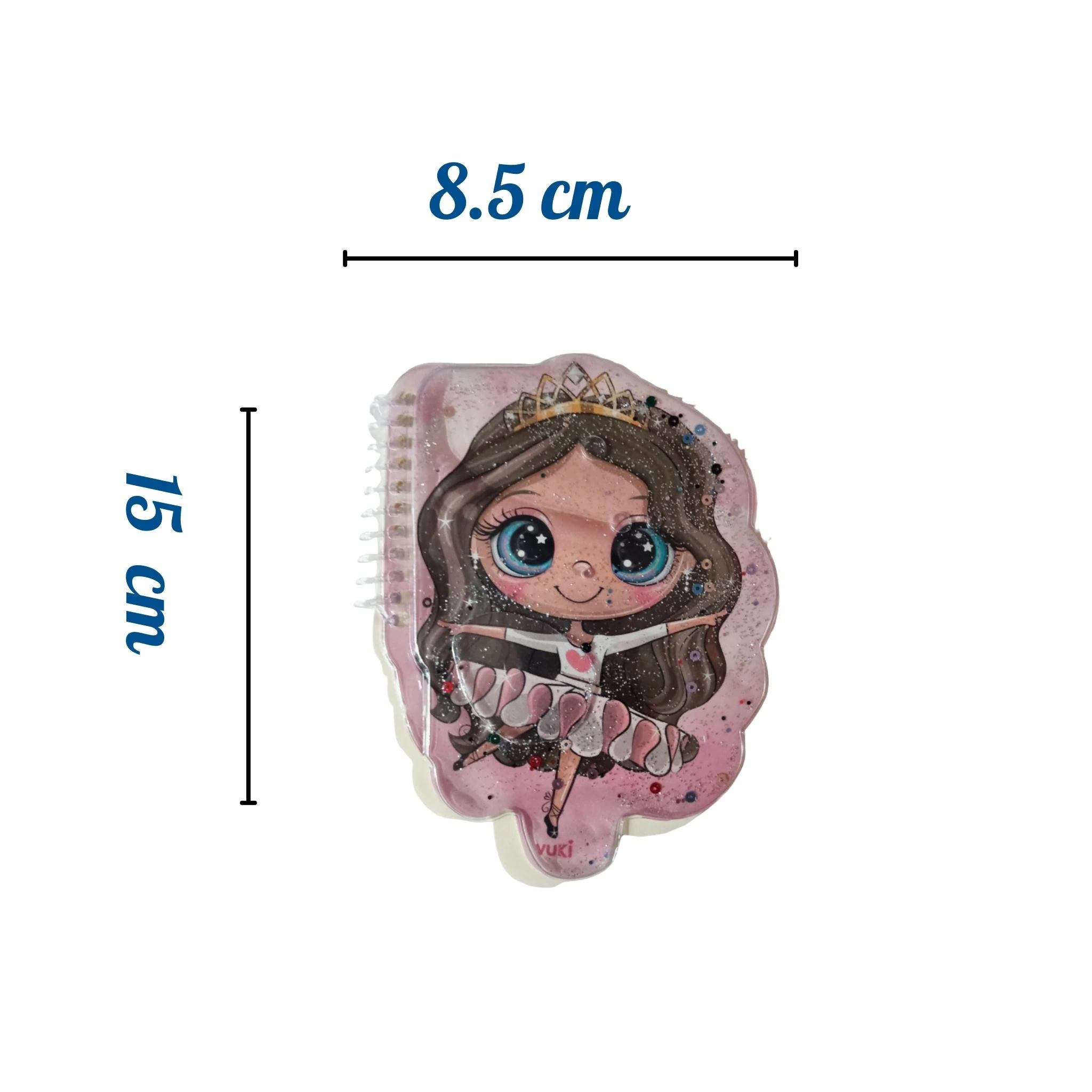 VUKİ - ŞEKİLLİ SULU DEFTER A6 (PRENSES)-2/S