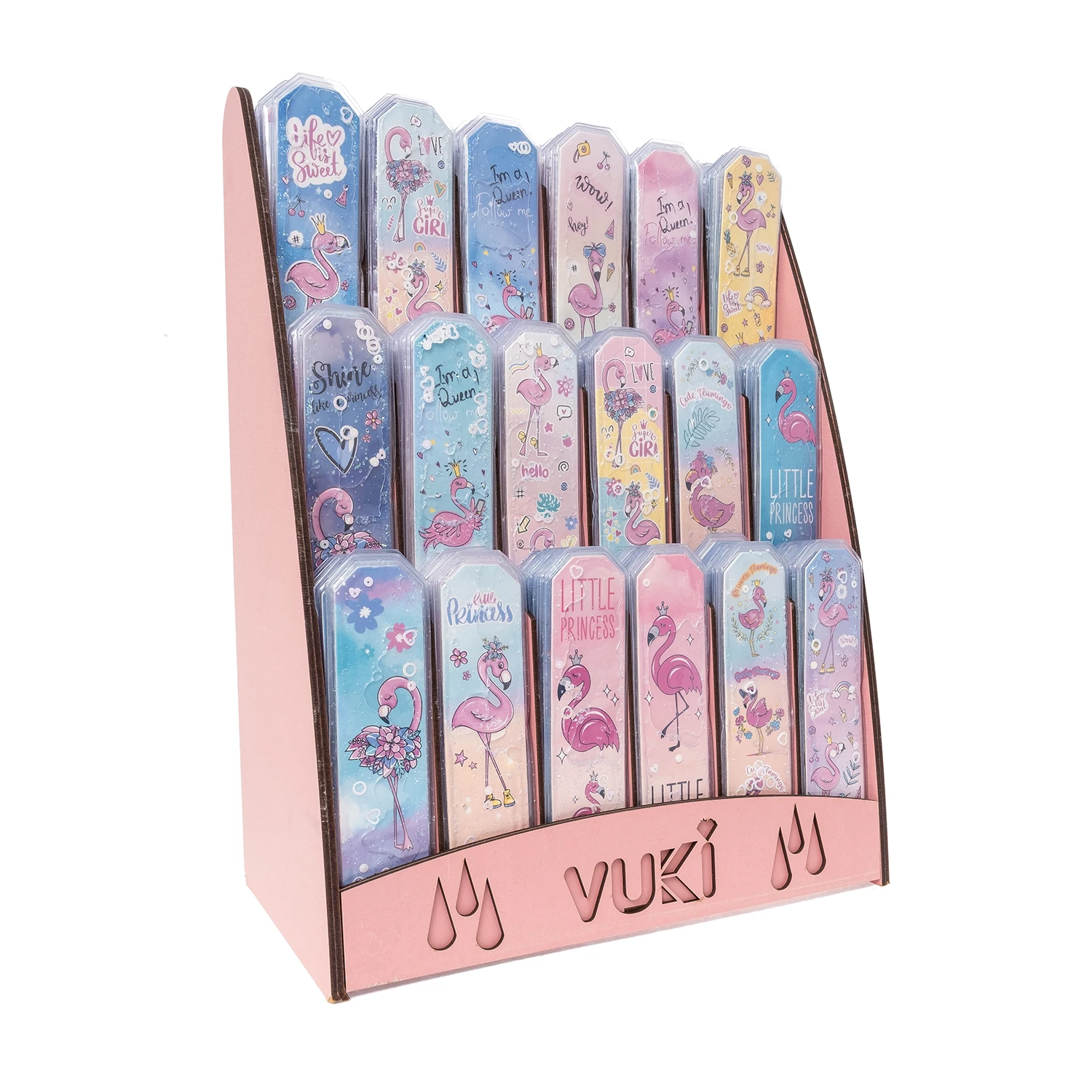 VUKİ - SULU KİTAP AYRACI (FLAMINGO)-18/S