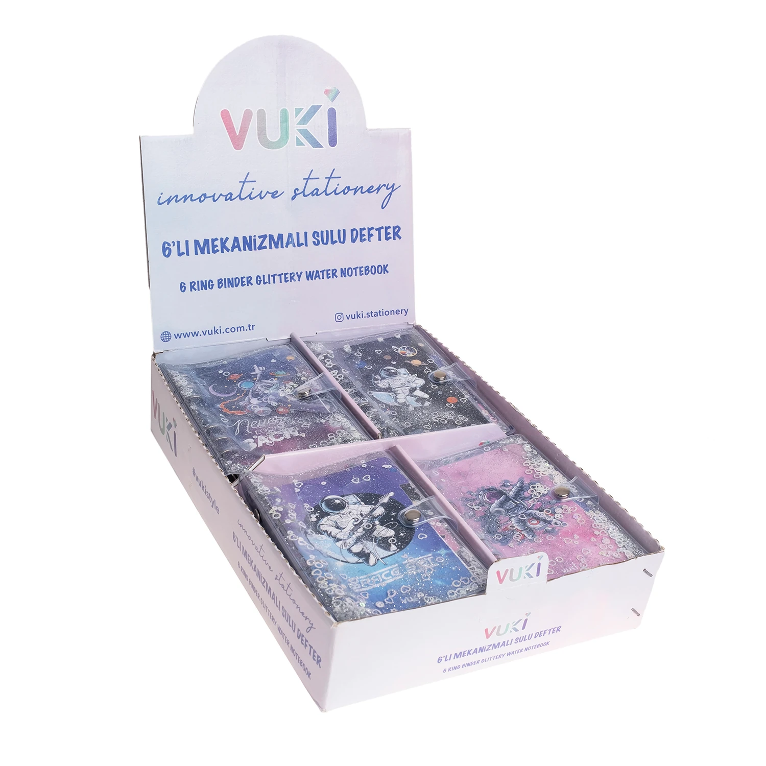 VUKİ - 6'LI MEKANİZM. SULU DEFTER (ASTRONOT)-4/S