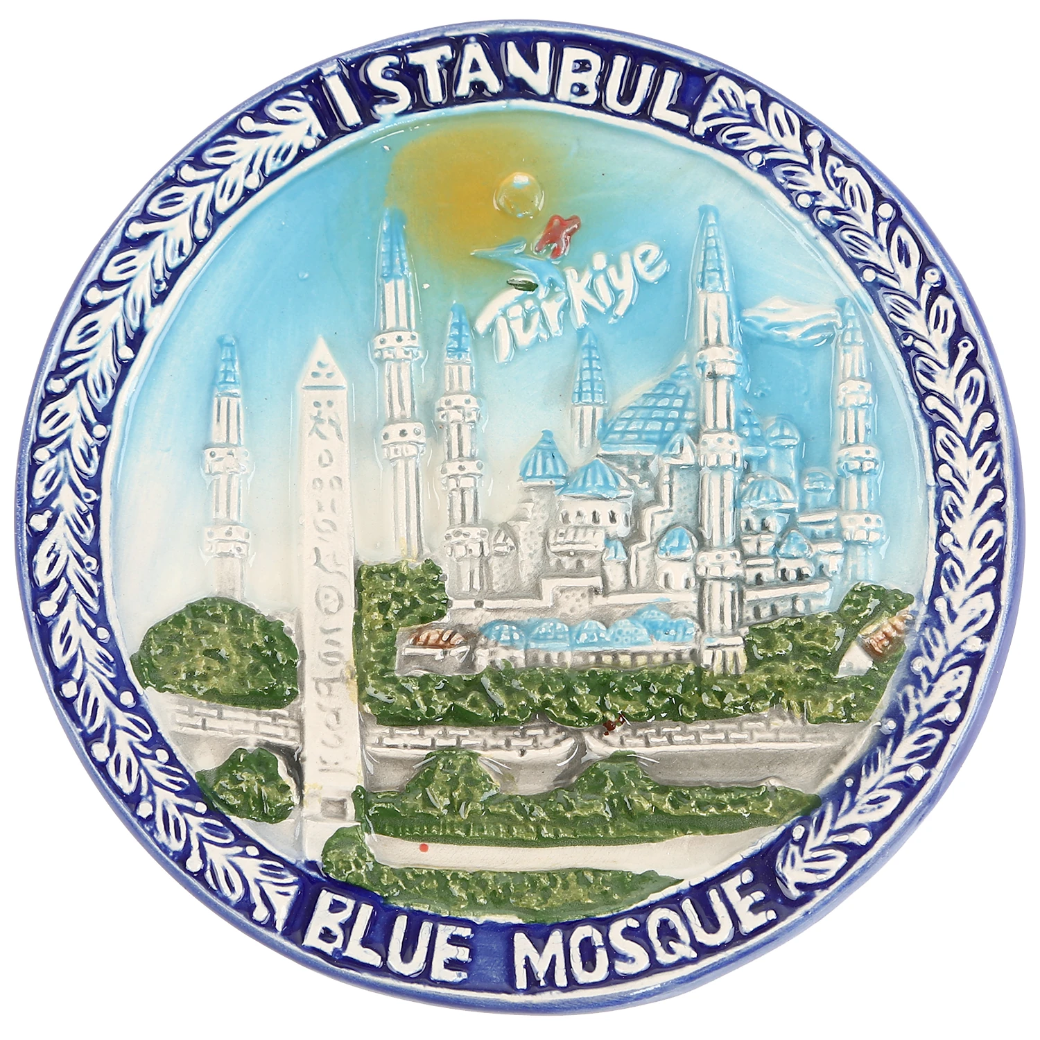 10 CM SERAMİK TABAK SULTANAHMET-S/1