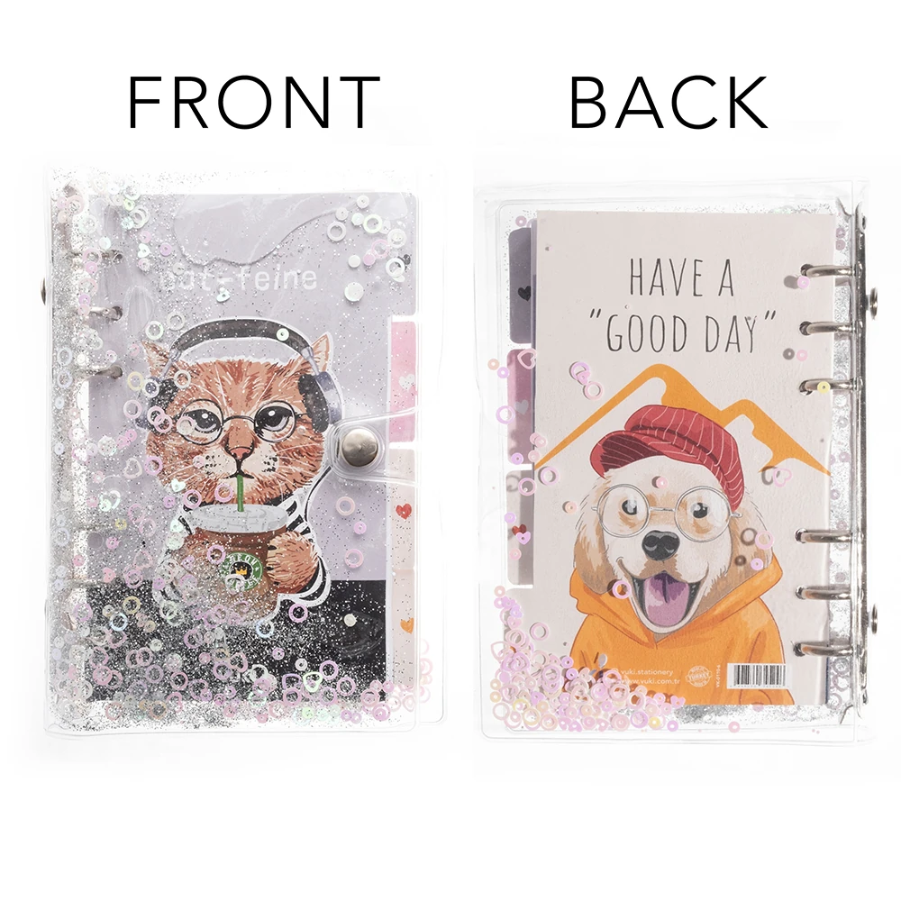 VUKİ - 6'LI MEKANİZM. SULU DEFTER (KEDİ & KÖPEK)-4