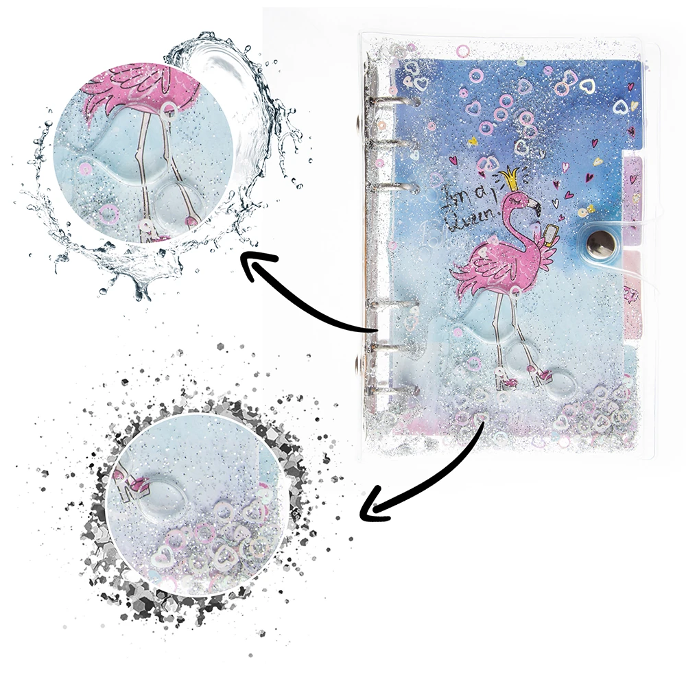 VUKİ - 6'LI MEKANİZM. SULU DEFTER (FLAMINGO)-4/S