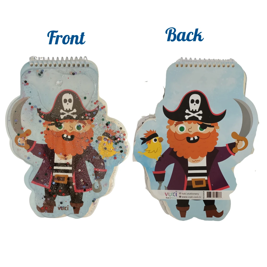 VUKİ - ŞEKİLLİ SULU DEFTER A5 (KORSAN)-2/S