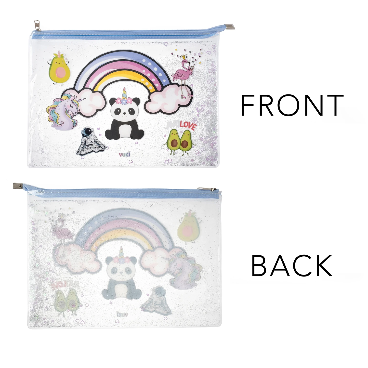 VUKİ - SULU FERM. ŞEFFAF DOSYA (A4) (MIX)-1/S