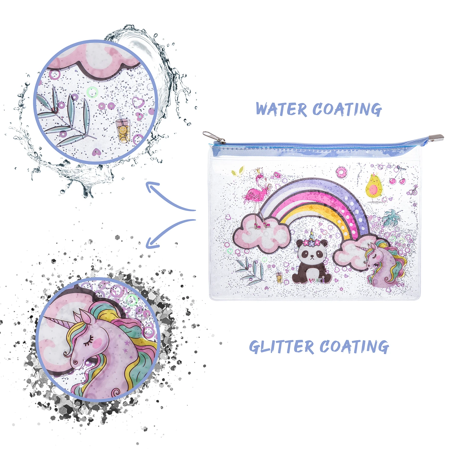 VUKİ - SULU FERM. ŞEFFAF DOSYA (A5) (MIX)-1/S