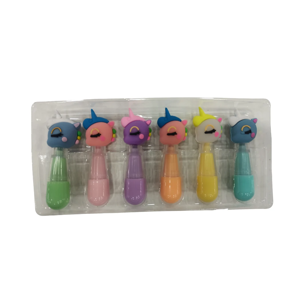 JOYZ - 6'LI FOSFORLU KALEM SETİ (UNICORN)-1/S