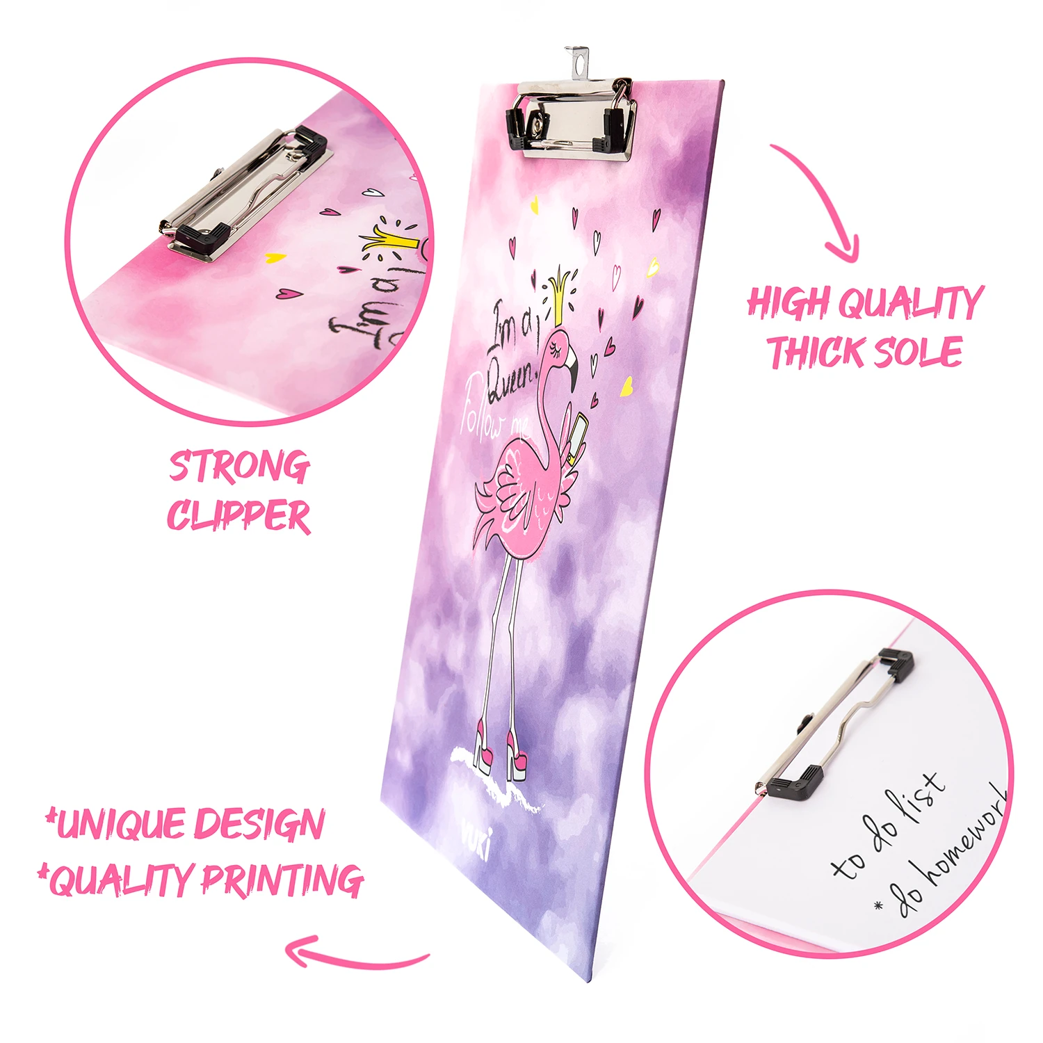 VUKİ - KAPAKSIZ SEKRETERLİK (FLAMINGO)-1/S