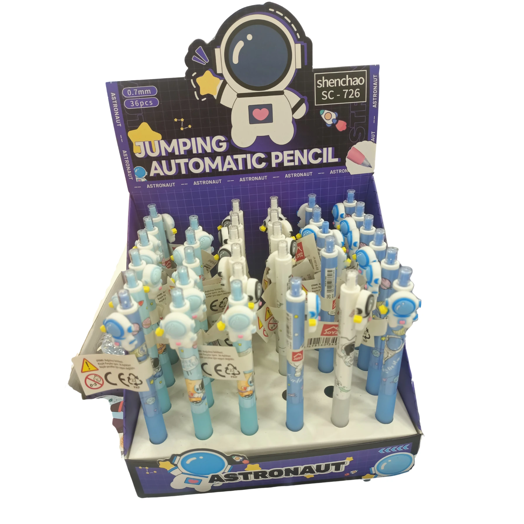 JOYZ - 0,7 MM VERSATİL KALEM (ASTRONOT)-3/S