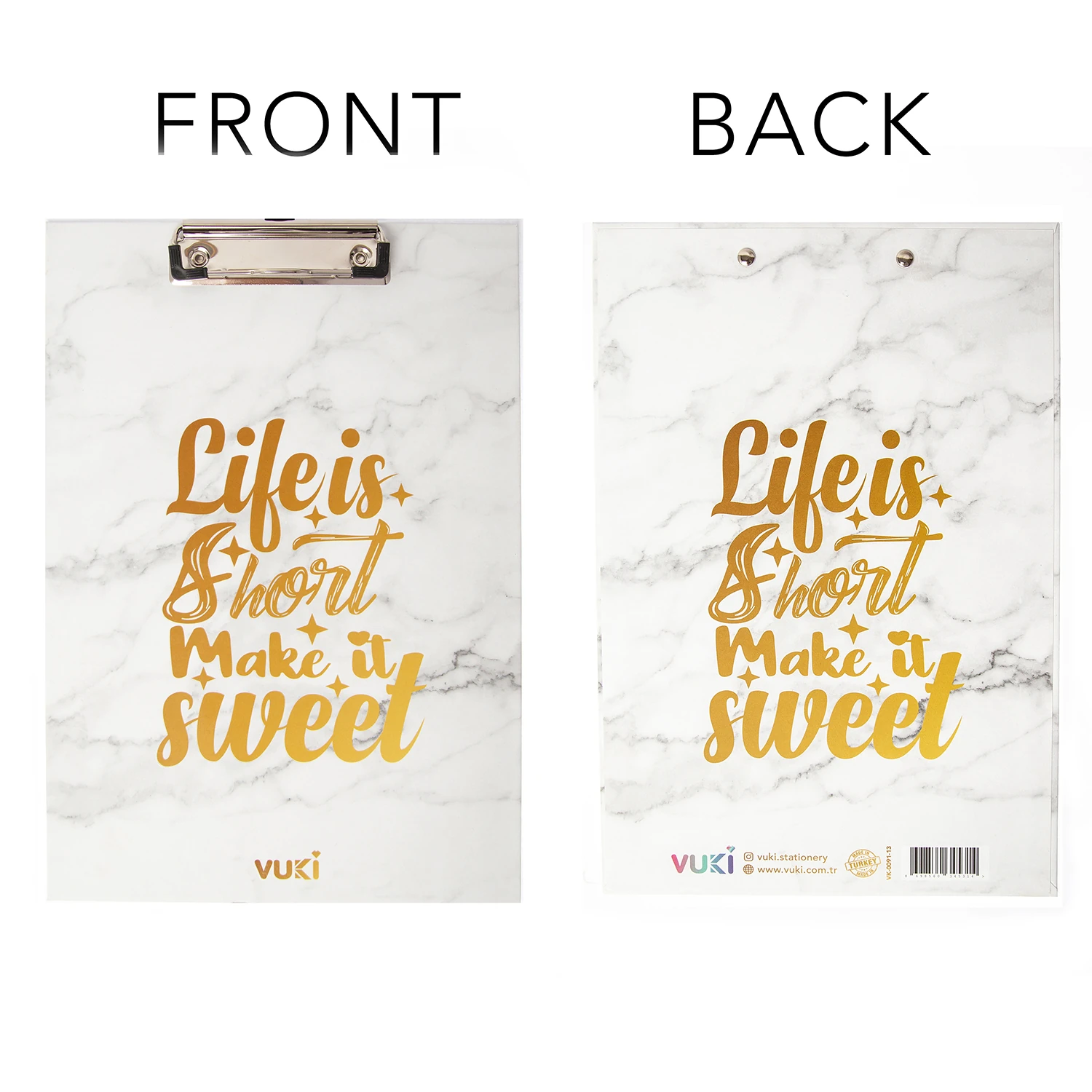 VUKİ - KAPAKSIZ SEKRETERLİK (BEYAZ MERMER)-1/S