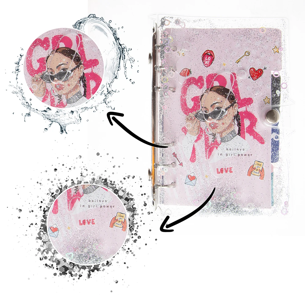 VUKİ - 6'LI MEKANİZM. SULU DEFTER (GIRL POWER)-4/S