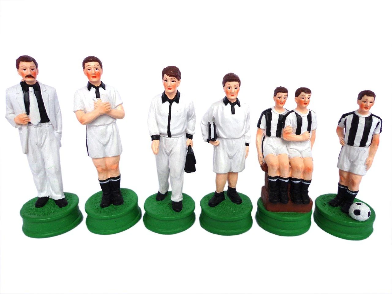 BY.FUTBOL-2-(BEYAZ & SİYAH)-SATRANÇ SETİ