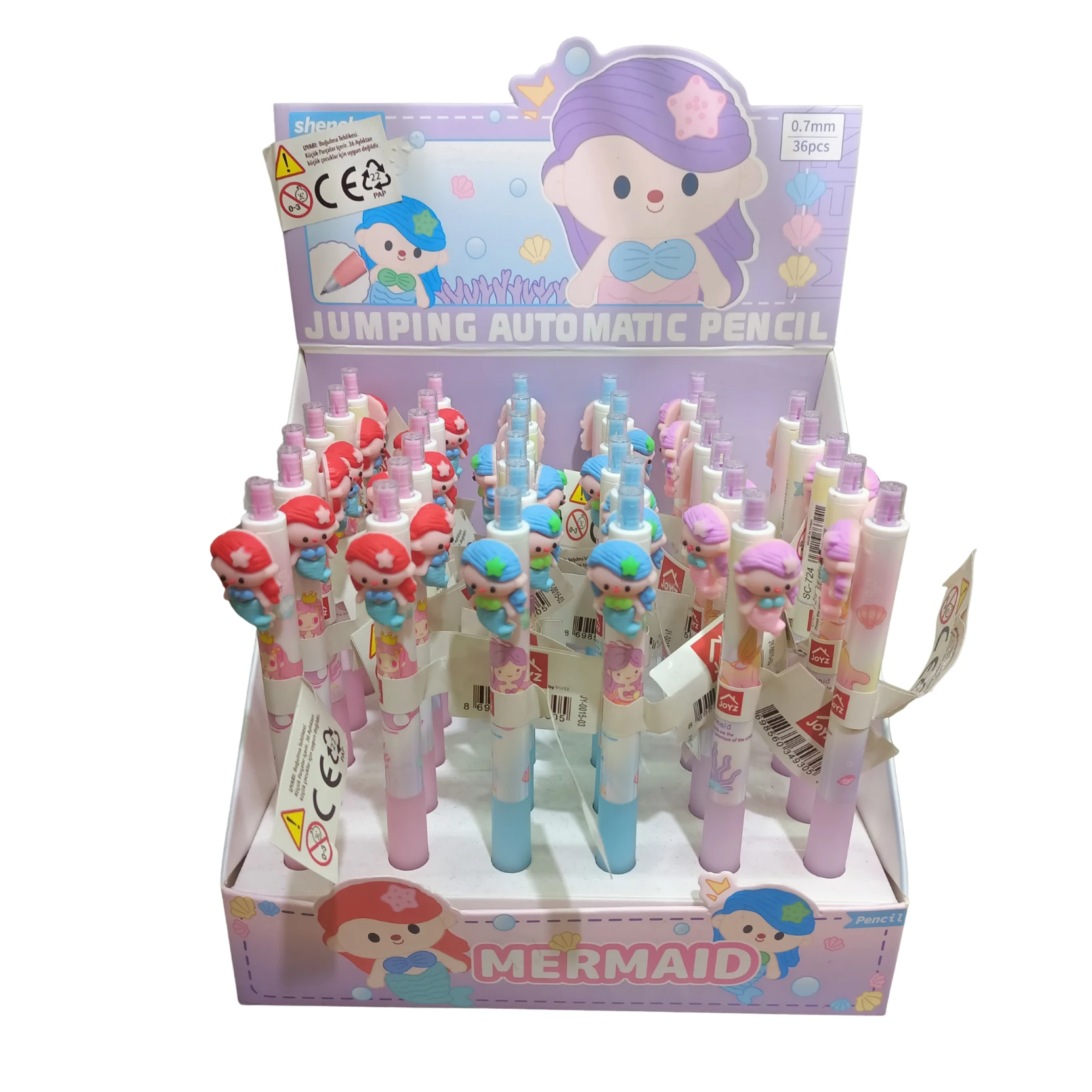 JOYZ - 0,7 MM VERSATİL KALEM (DENİZ KIZI)-3/S