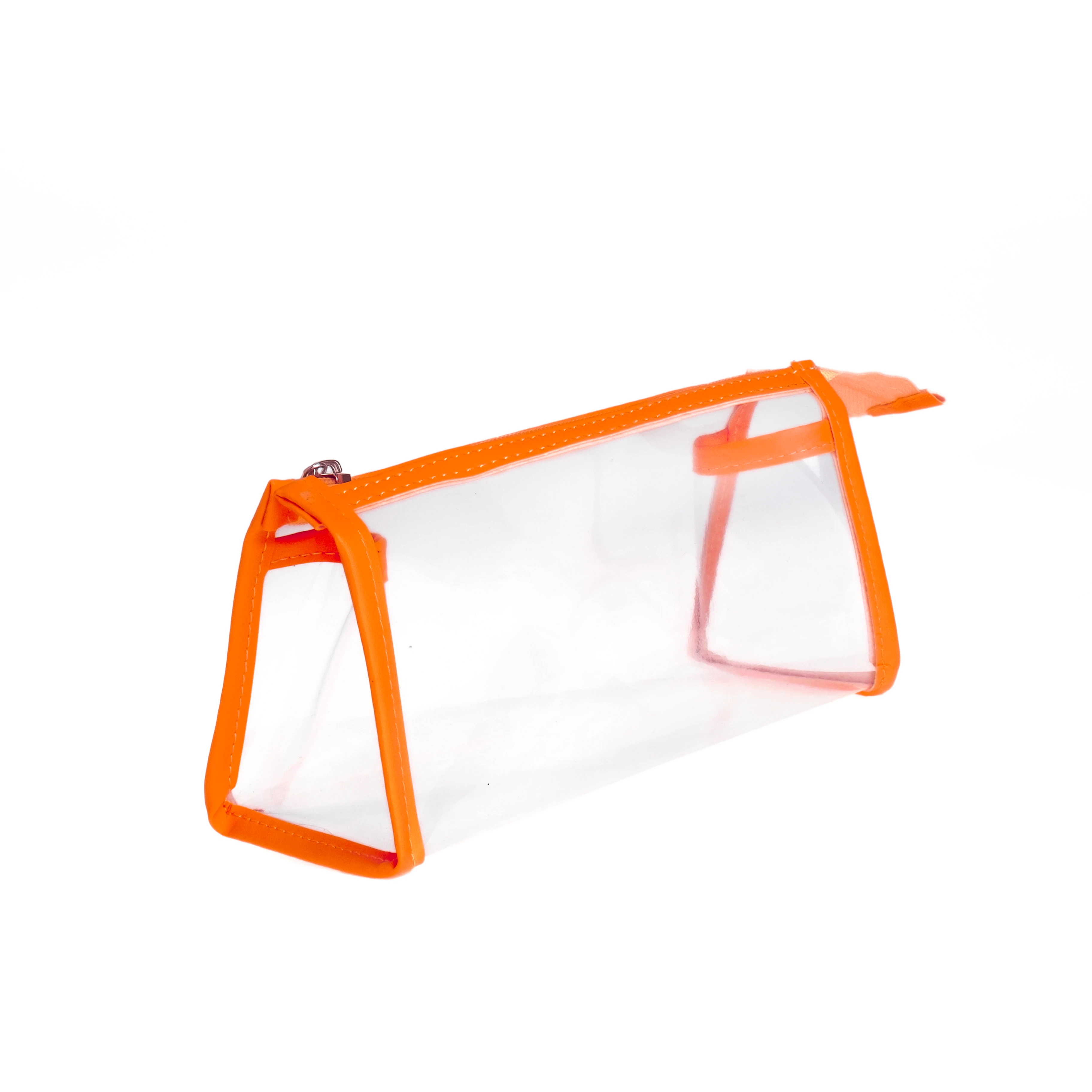 VUKİ - ÜÇGEN DERİ+PVC ÇANTA K. KUTU (TURUNCU)-1/S