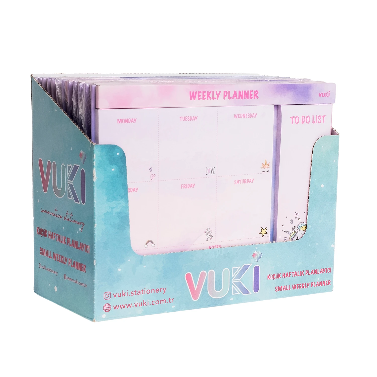 VUKİ - HAFTALIK PLANLAYICI ORTA (UNICORN)-1/S
