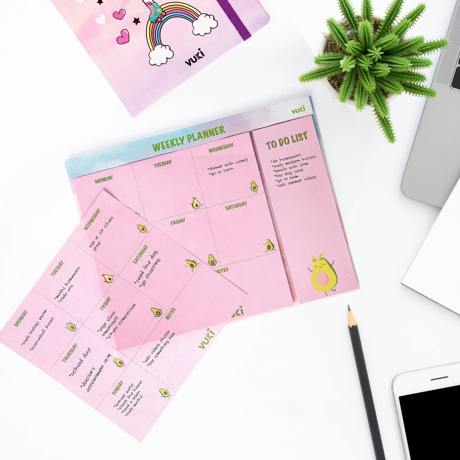 VUKİ - HAFTALIK PLANLAYICI ORTA (AVOKADO)-1/S