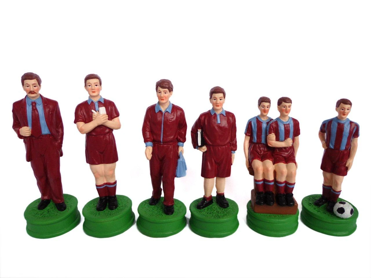 FUTBOL-7-(BORDO & MAVİ)-SATRANÇ SETİ