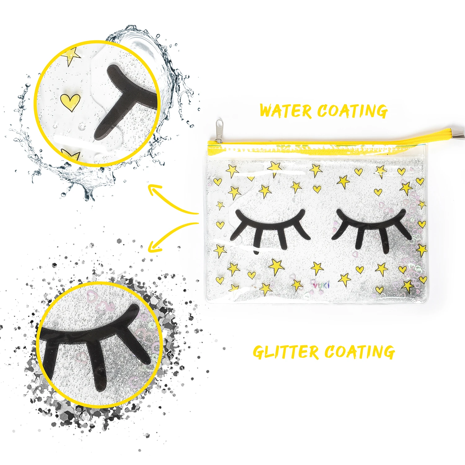 VUKİ - SULU FERM. ŞEFFAF DOSYA (A5) (KİRPİK)-1/S