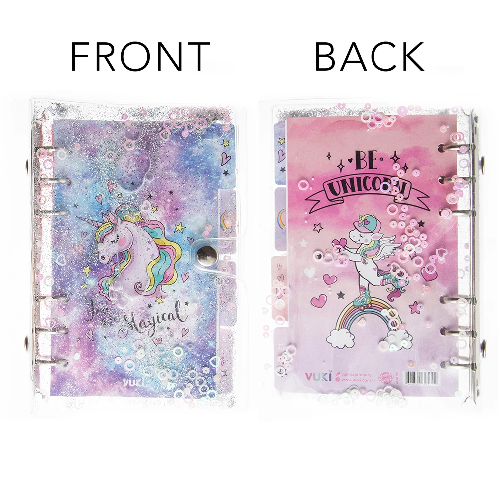 VUKİ - 6'LI MEKANİZM. SULU DEFTER (UNICORN)-4/S