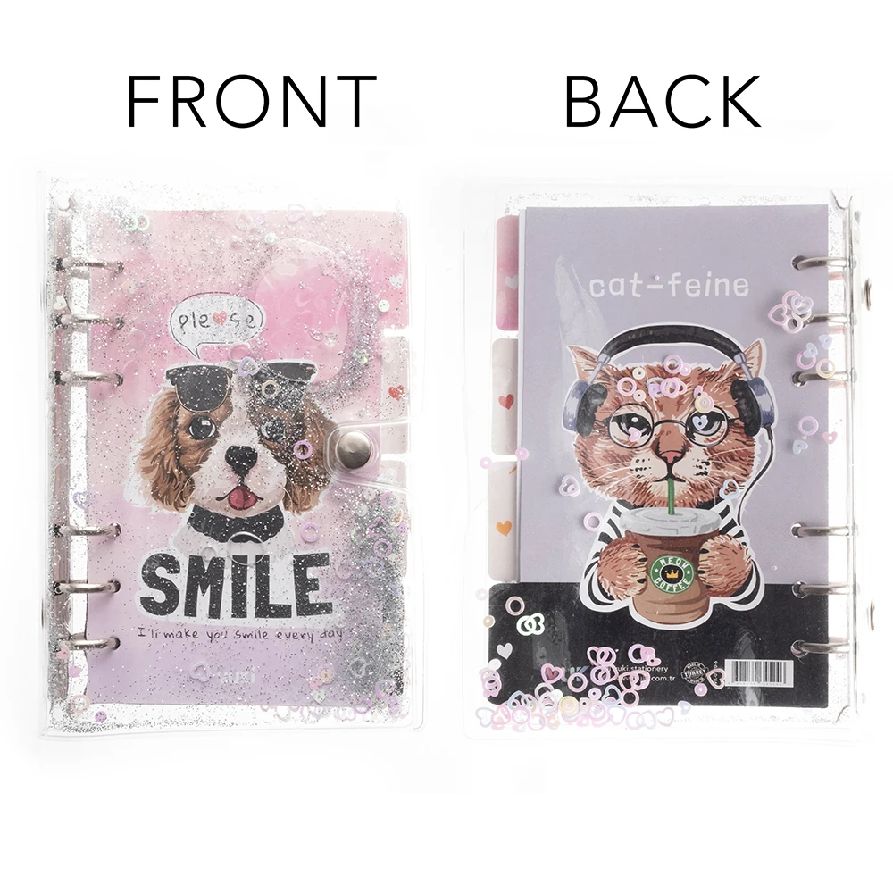 VUKİ - 6'LI MEKANİZM. SULU DEFTER (KEDİ & KÖPEK)-4