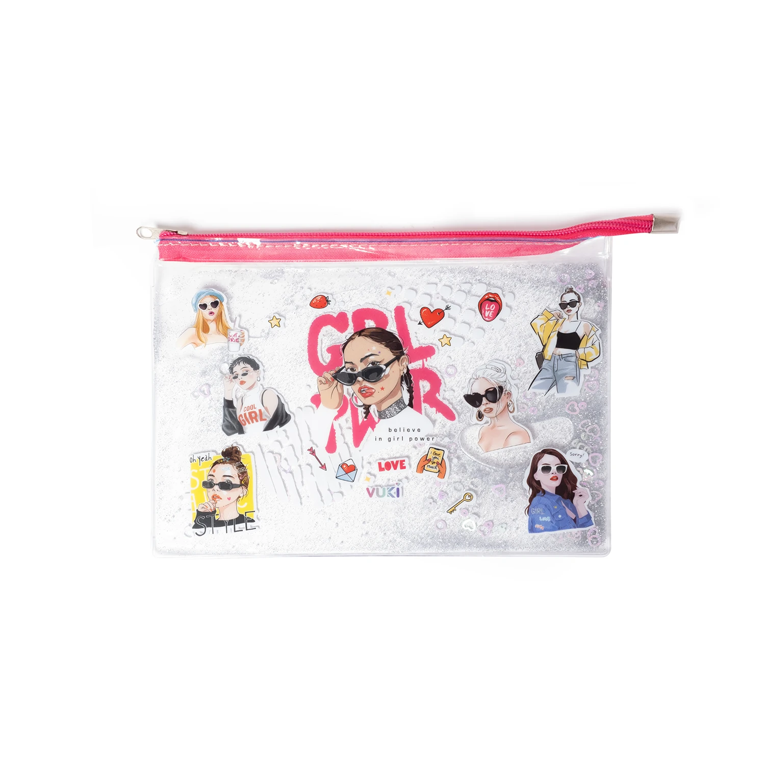 VUKİ - SULU FERM. ŞEFFAF DOSYA (A5) (GIRLPOWER)-1/