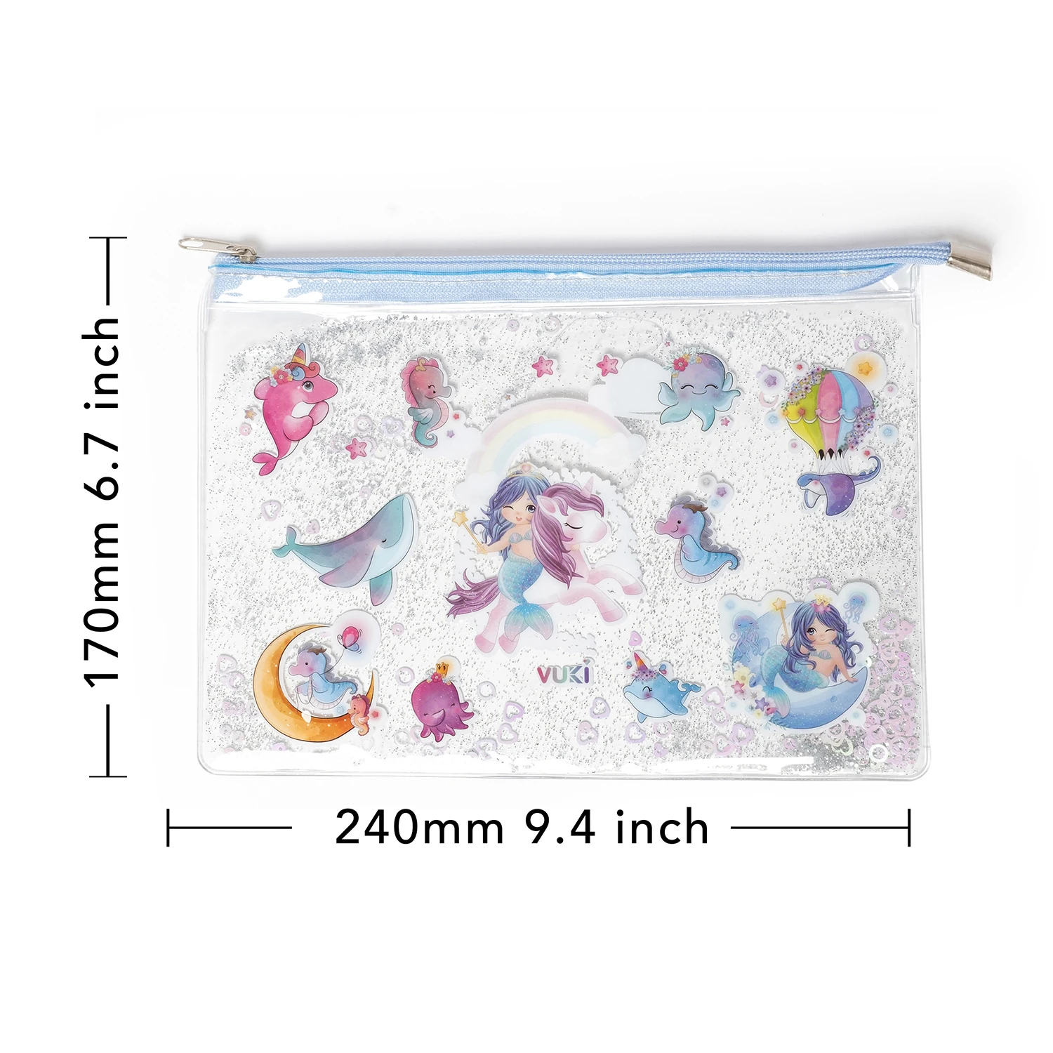 VUKİ - SULU FERM. ŞEFFAF DOSYA (A5) (DENİZKIZI)-1/