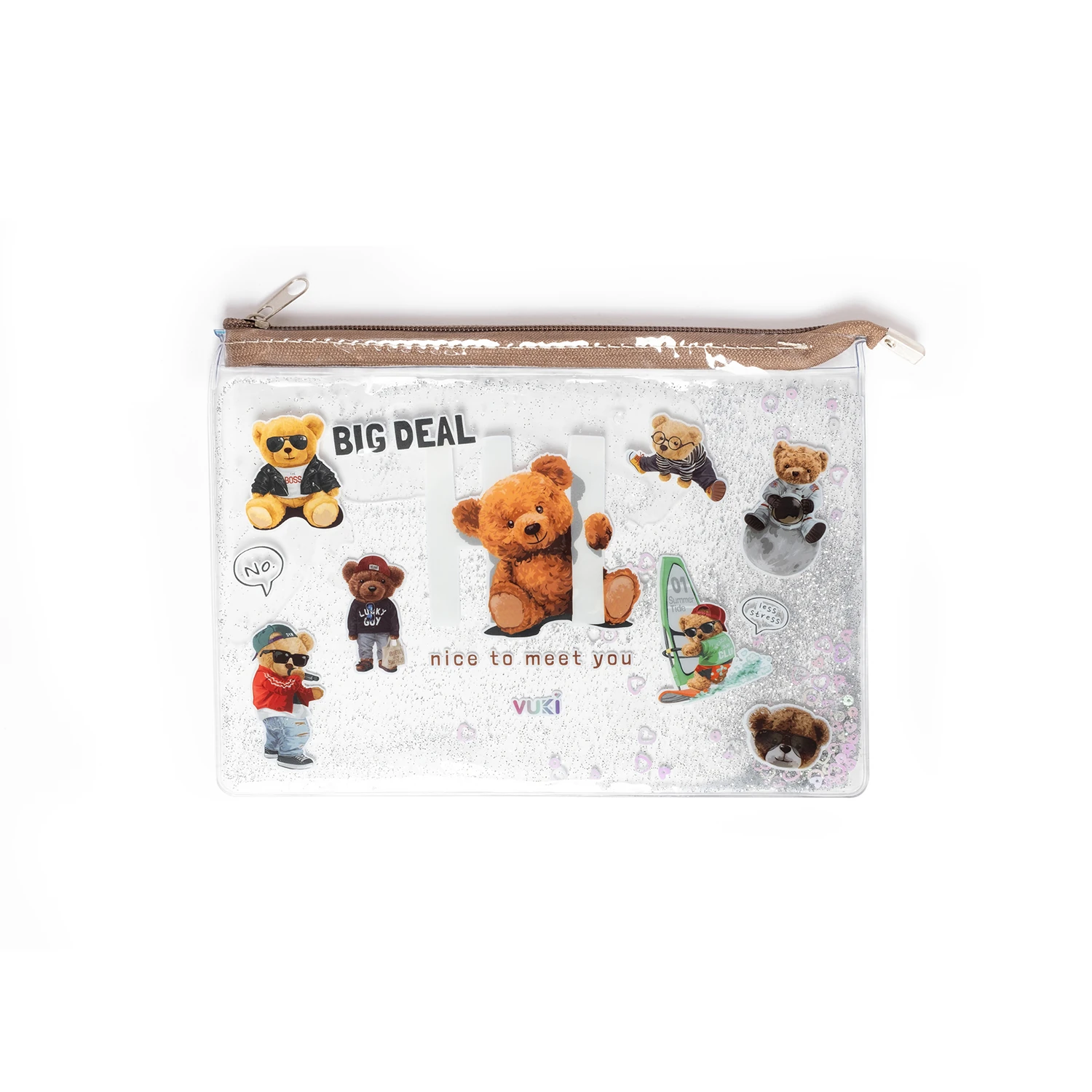 VUKİ - SULU FERM. ŞEFFAF DOSYA (A5) (AYI)-1/S