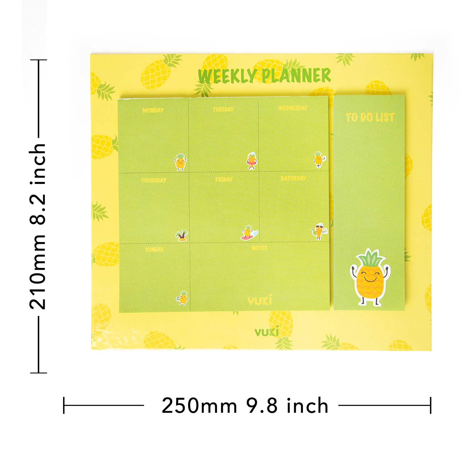 VUKİ - HAFTALIK PLANLAYICI BÜYÜK (ANANAS)-1/S