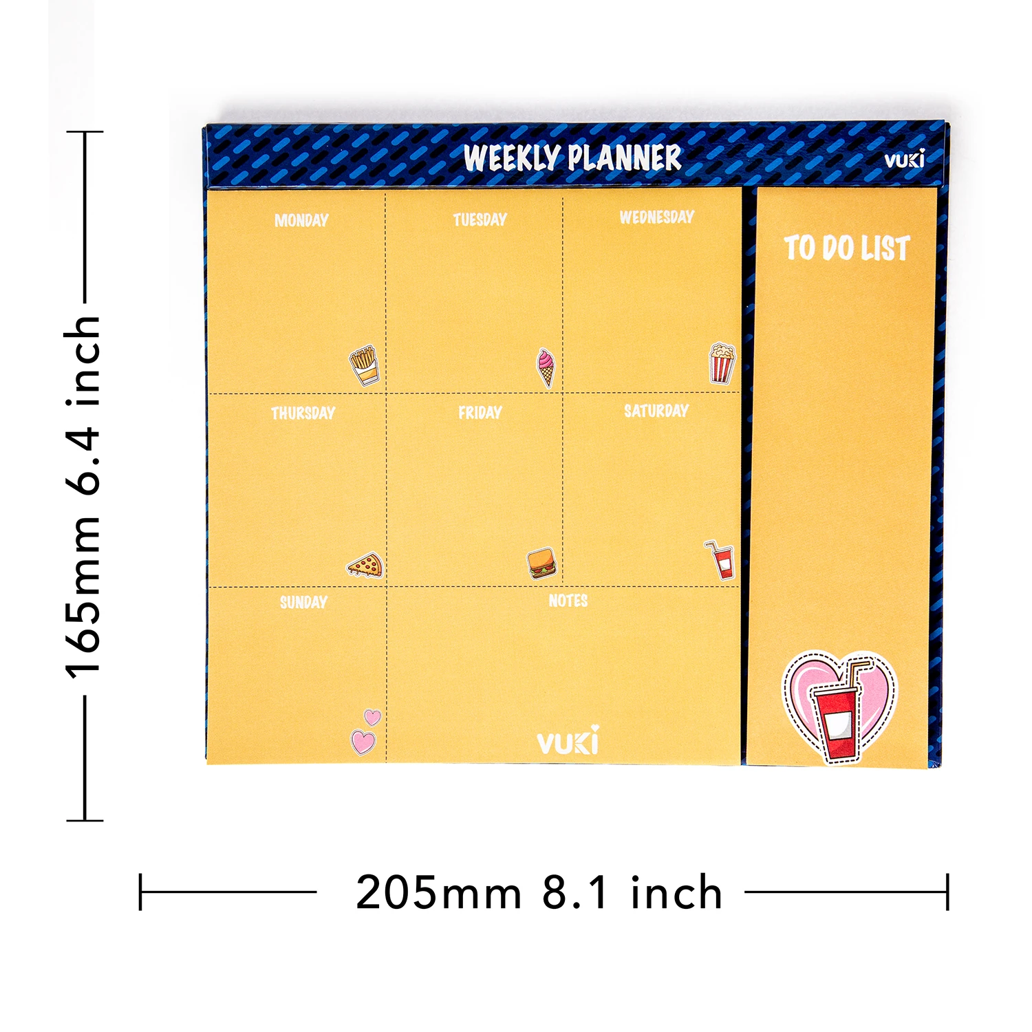 VUKİ - HAFTALIK PLANLAYICI ORTA (FAST FOOD)-1/S