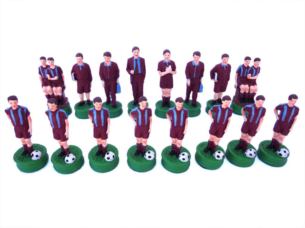 FUTBOL-7-(BORDO & MAVİ)-SATRANÇ SETİ